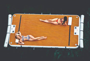 エアクッションフローティングプラットフォーム釣りプラットフォームPVC - Product Image 3