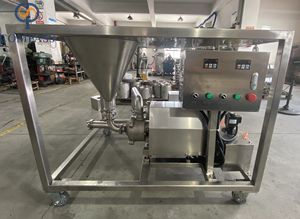 Stainless Steel SS304 Sanitary High Shear Solid-<b>liquid</b> Mixers Homogeneous Mixing Pump Emulsified Homogenize With Mixer - Product Image 4