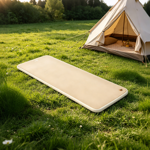 Matelas gonflable ultra-épais à structure Drop Stitch, imperméable, pliable et portable pour le <span class=keywords><strong>camping</strong></span> en plein air, en voiture et en tente - Product Image 2