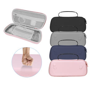 Borsa da viaggio impermeabile antiurto in pelle sintetica sottile custodia rigida EVA per il trasporto di ASUS Rog Ally X 2024 da gioco palmare con slot per carte - Product Image 3