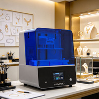 Printer 3D NOVA3D Presisi Tinggi untuk Pencetakan Perhiasan Emas, Cincin Berlian, Gelang Cuban, dan Perhiasan Pribadi untuk Bengkel Perhiasan