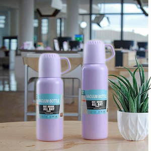 Borraccia da viaggio portatile 304 <span class=keywords><strong>in</strong></span> acciaio inossidabile Thermos con termocamera termoisolante calda tazza regalo - Product Image 5