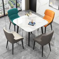 Ensemble de table et chaises de salle à manger Zitai pour appartements commerciaux modernes, hôtels, restaurants et centres commerciaux