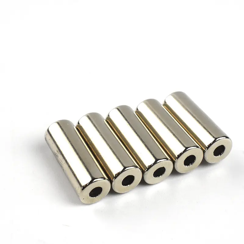 N52 Super Strong Round Cylinder Magnets Rare Earth Neodymium Magnet hollow cylinder magnet