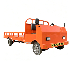 Chariot de transport électrique à cabine fermée avec batterie au lithium 45 km, moteur AC sans balais 3-25 kW, recharge domestique 220 V, chariot d'usine - Product Image 2