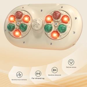 Corpo portatile vibrare pietra agugliato ventre automatico cintura massaggiatore addominale con vibrazione modellante dimagrante massaggio della vita - Product Image 4