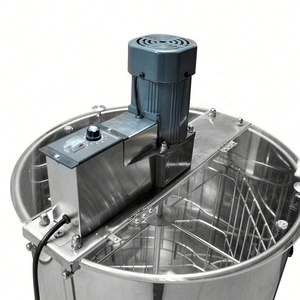Nouvelle centrifugeuse à miel domestique 12 cadres en acier inoxydable, extracteur de miel automatique 4 cadres - Offre Spéciale - Product Image 3