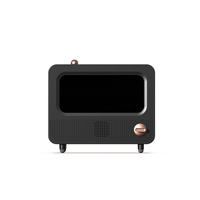 Diffuseur d'arômes USB Hxtc88 avec effet flamme, humidificateur d'air 7 couleurs pour musique et huiles essentielles