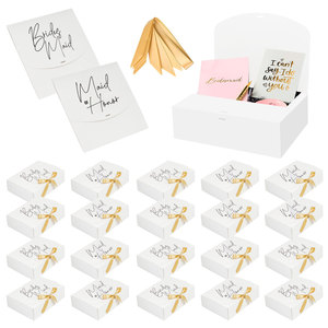 Nueva <span class=keywords><strong>Caja</strong></span> <span class=keywords><strong>de</strong></span> Regalo para Novia, Rectangular, <span class=keywords><strong>de</strong></span> Cartón Blanco, Exclusivamente para Regalos <span class=keywords><strong>de</strong></span> Boda Transfronterizos, <span class=keywords><strong>Caja</strong></span> Especial para Pastel - Product Image 2