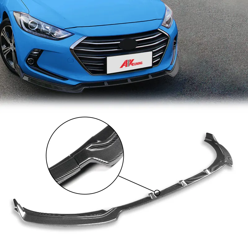 Für Hyundai Elantra Teile Tuning Zubehör für Front stoßstange Lippen spoiler Flügel Body Kit Bodykit Diffusor