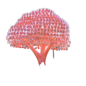 Sculpture d'arbre en métal pour aire de jeux, équipement de parc d'attractions pour parc d'aventure, centre commercial et paysage de site touristique - Product Image 1