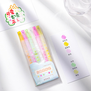 Juego de bolígrafos de gelatina 3D, bolígrafos de Gel con purpurina fluorescente brillante para escribir, pintar, tarjetas de felicitación, libros para colorear, dibujo - Product Image 5