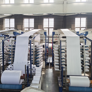 ผ้าโพลีโพรพิลี<span class=keywords><strong>น</strong></span> PP ทอเคลือบแบบม้ว<span class=keywords><strong>น</strong></span> สีขาวขอบเขียว ปิดผ<span class=keywords><strong>น</strong></span>ึกสามด้า<span class=keywords><strong>น</strong></span> ปิดผ<span class=keywords><strong>น</strong></span>ึกด้วย<span class=keywords><strong>ค</strong></span>วามร้อน รีไซเคิลได้ สำหรับบรรจุภัณฑ์<span class=keywords><strong>สลัด</strong></span>ทางการเกษตร - Product Image 2