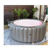 Spa Extérieur Portable 2-3 Personnes 2025 – Baignoire Gonflable et Pliable pour Bébé et Adulte