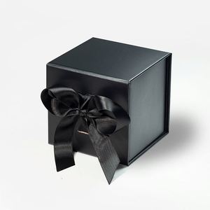 Boîte à bijoux en papier avec fermeture magnétique, petite, de luxe, personnalisée, pour collier, emballage cadeau avec logo - Product Image 5