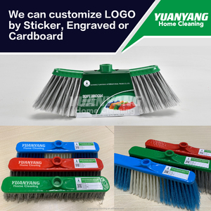 Yuanyang Bán Buôn Ít Hơn 1 Đô La Nhựa Chổi Đầu Mềm Lông Sử Dụng Cho Nhà Làm Sạch Mục Quét Chổi Đầu - Product Image 5