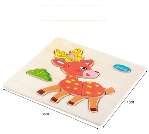 <span class=keywords><strong>Puzzle</strong></span> multistrato in <span class=keywords><strong>legno</strong></span> singolo originale, <span class=keywords><strong>puzzle</strong></span> per bambini, <span class=keywords><strong>puzzle</strong></span> giocattolo educativo per l'applicazione <span class=keywords><strong>di</strong></span> <span class=keywords><strong>animali</strong></span> - Product Image 5