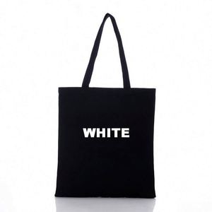 Promotional Bulk Printed Reusable Cotton Bags With Custom Logo Totes for School Welcome <b>Gifts</b> Campus Events - Product Image 3