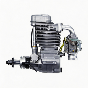 Motore <span class=keywords><strong>a</strong></span> Benzina Monocilindrico <span class=keywords><strong>a</strong></span> Quattro Tempi per Aeromodelli <span class=keywords><strong>RC</strong></span> e Droni, Accessori con Costruzione in Metallo e Potenza Stabile - Product Image 5