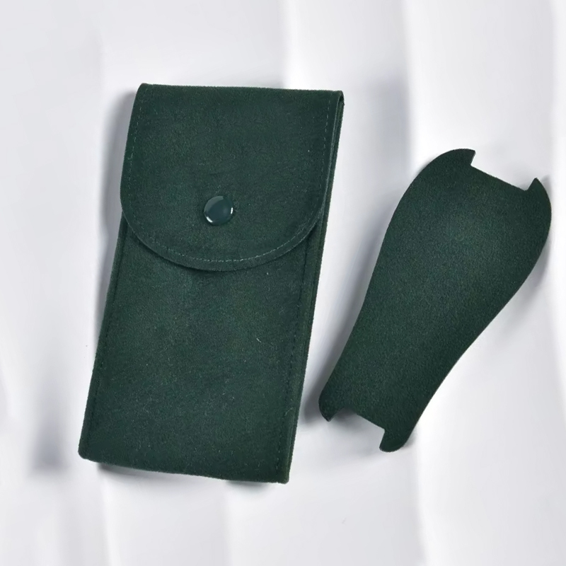 Sac à logo vert uni