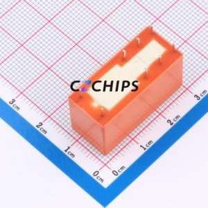 7-1393243-3 Power Relay Through hole Component (THT) Relay 60V 2 Changeover: 2C (DPDT-Changeover)::: 400V-AC AgNi - Product Image 2