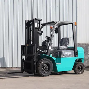 Free Shipping Diesel Forklift Factory Farm Use Warehouse Forklifts Truck Price CE China New Terrain Forklift For Sale