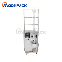Machine d'emballage automatique Moonpack MP-VFFSL5-199ml pour jus, lait et liquides, en sachets et pochettes en film plastique