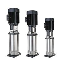 Pompe centrifuge verticale à plusieurs étages en acier inoxydable Pompe de surpression constante à haute levée Variable