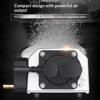 Pompe à air électromagnétique silencieuse SunSun série DY, moteur en cuivre pur écologique, débit d'air élevé, 220-240V pour aquarium/aquaculture