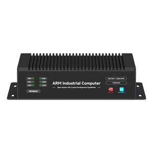 Công nghiệp <span class=keywords><strong>Mini</strong></span> <span class=keywords><strong>PC</strong></span> không quạt 4 * Cortex-A53 Linux Ubuntu với 2GB + 16GB 2X RS232/có thể/485 nhúng máy tính trong kho - Product Image 2