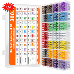 300 pièces <span class=keywords><strong>Kit</strong></span> d'assortiment <span class=keywords><strong>de</strong></span> fusibles <span class=keywords><strong>de</strong></span> voiture 160 mini fusibles à <span class=keywords><strong>lame</strong></span> automobile 90 fusibles automatiques standard 50 micro extracteur - Product Image 4