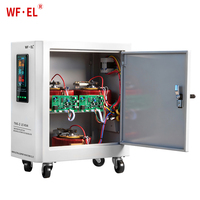 Régulateur de tension automatique triphasé AC 20 KVA (AVR) avec interface tactile, haute efficacité 0.98 SVC, en cuivre