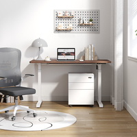 Bureau électrique intelligent à moteur unique, réglable en hauteur, idéal pour la maison et le bureau