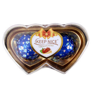 Boîte de bonbons en chocolat composé au lait de noix et cacao, marque privée personnalisée, vente en gros, chocolat doré en forme de boule - Product Image 2