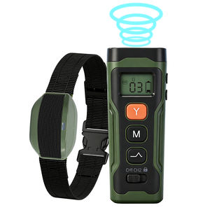 Entraîneur de chien à distance 2 en 1, répulsif ultrasonique, corrige les mauvaises habitudes, rechargeable, étanche, portable pour chiens de petite, moyenne et grande taille - Product Image 1