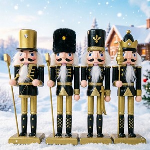 Figure Tabletop <b>Ornament</b> Home Decor <b>Wooden</b> Decorative <b>Wooden</b> Holiday Christmas <b>Ornaments</b> - Product Image 3