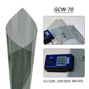 <span class=keywords><strong>GCW</strong></span> Sputter folie metalli sierte Tönung Solar fenster folie Fensters chutz aufkleber IR 99% UV100 % Schutz hoch klare Autoglas folie - Product Image 3
