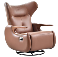 Fauteuil de luxe tendance au design épuré, chaise de loisirs moderne et luxueuse, mobilier de maison, fauteuil inclinable, fauteuil simple et confortable