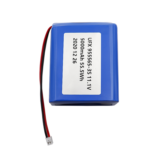 Professional Customized for Rechargeable Lithium-ion Polymer Battery for Smart Home Device UFX 955565-3S 5000mAh 11.1V