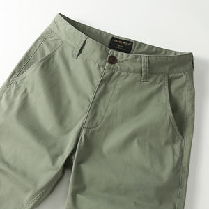 Pantalones Cortos Deportivos <span class=keywords><strong>para</strong></span> <span class=keywords><strong>Hombre</strong></span> de Alta Calidad, 100% Algodón, Transpirables, de Tela No Tejida, <span class=keywords><strong>para</strong></span> <span class=keywords><strong>Gimnasio</strong></span>, Casuales, con Cordón Ajustable y Bolsillos Laterales - Product Image 4