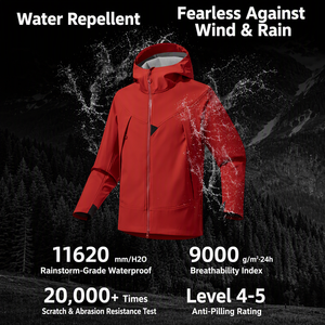 Giacca Softshell Unisex Antivento Personalizzabile per Escursionismo, Giacca Termica Traspirante per Esterni con Etichetta Privata, Soluzione OEM Chiavi in Mano Monostrato - Product Image 3