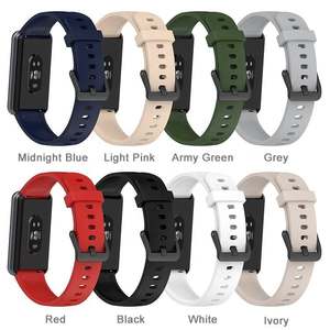 Bracelet de montre intelligente en plastique de 18 mm pour Realme Band 2 - Product Image 1