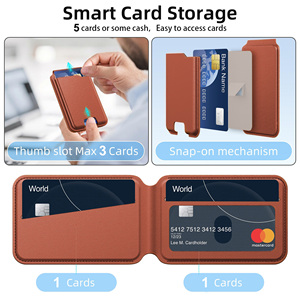 En Stock: Rastreador Bluetooth Inteligente Magnético para Cartera con Bloqueo RFID, Compatible con <span class=keywords><strong>Apple</strong></span> Find My y Android Find Hub para iPhone y Samsung - Product Image 4