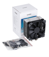 SAMA Air Cooling Desktop Gaming PC CPU Six Heat Pipe PBT Black Fan Wholesale Ari Cooler