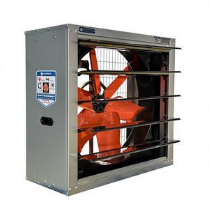 Ventilateur axial mural HME SHRV-1100 en acier inoxydable 1380 mm, électrique à roulement à billes 220V/380V, personnalisable ODM pour serres et fermes avicoles - Product Image 1