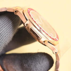 Montre mécanique pour homme, édition limitée, mouvement automatique, sertie de diamants, alliant vigueur jeune et sérénité - Product Image 3