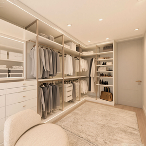 <span class=keywords><strong>Armadio</strong></span> Guardaroba Moderno Personalizzato Smontabile/Fai-da-Te con Ante in Legno Massello, Cabina <span class=keywords><strong>Armadio</strong></span> Autoportante per Villa, Mobile Contenitore per Camera da Letto a Prova di Umidità - Product Image 2