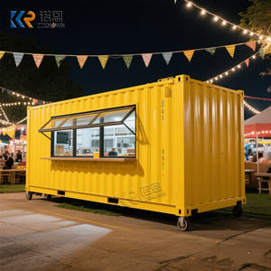 Contenedor de Café con Sistema de Varillas Hidráulicas, Ventana Plegable, <span class=keywords><strong>Bar</strong></span> en Contenedor, Cafetería en Contenedor - Product Image 1