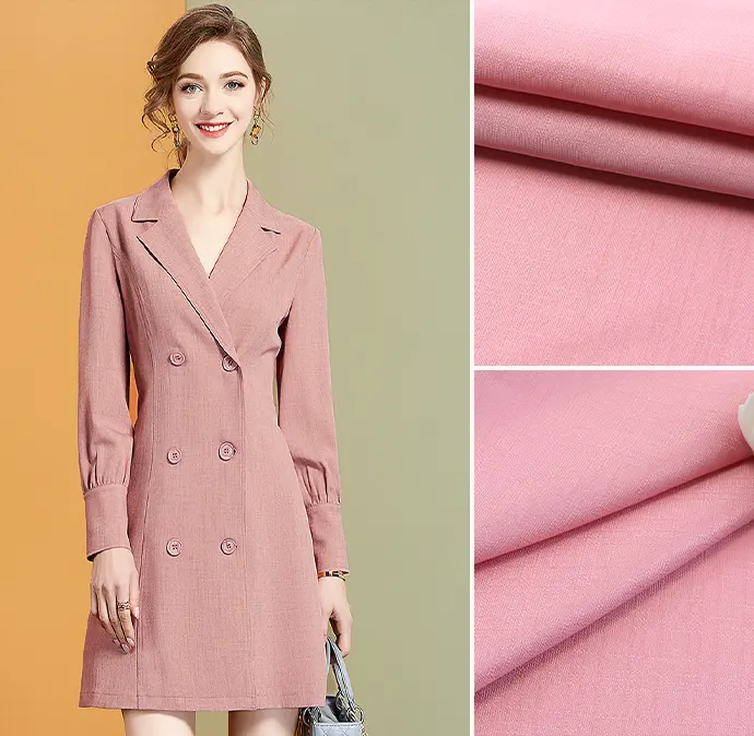 145gsm Woven Fabric 100% Polyester Fabrics For Garment Customization Design Baby Kids Cloth Fabric
