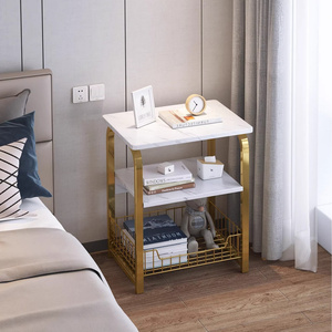 Tavolino da Caffè Moderno <span class=keywords><strong>in</strong></span> <span class=keywords><strong>Legno</strong></span> <span class=keywords><strong>Bianco</strong></span> di Lusso per <span class=keywords><strong>Soggiorno</strong></span> - Product Image 4